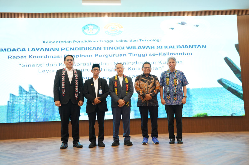 Rakor LLDIKTI Wilayah XI, OIKN dan Komisi X DPR RI Dorong Kolaborasi Pengembangan Pendidikan Tinggi di Kalimantan