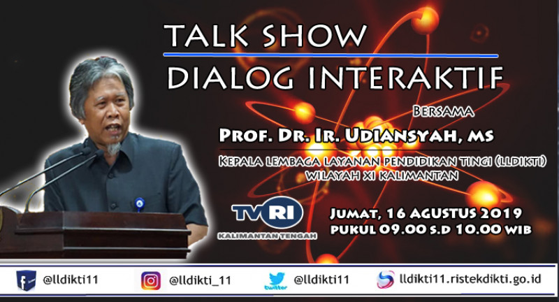 Talkshow/Dialog Interaktif Provinsi Kalimantan Tengah