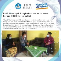 Prof Udiansyah bangkitkan asa anak yatim korban COVID tetap kuliah