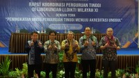 Rapat Koordinasi Perguruan Tinggi di Lingkungan LLDIKTI Wilayah XI dengan tema â€œPeningkatan Mutu Perguruan Tinggi Menuju Akreditasi Unggulâ€.
