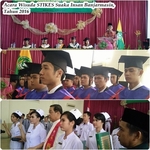 Acara wisuda STIKES Suaka Insan Banjarmasin tahun 2016